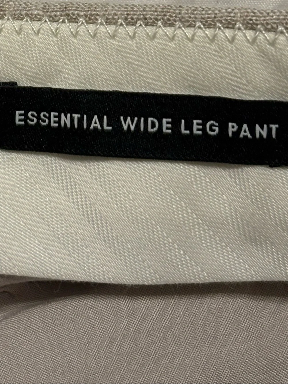 J. Crew Wide Leg Essential Pant in Linen Size 12 Tan Workwear Office Summer NWT